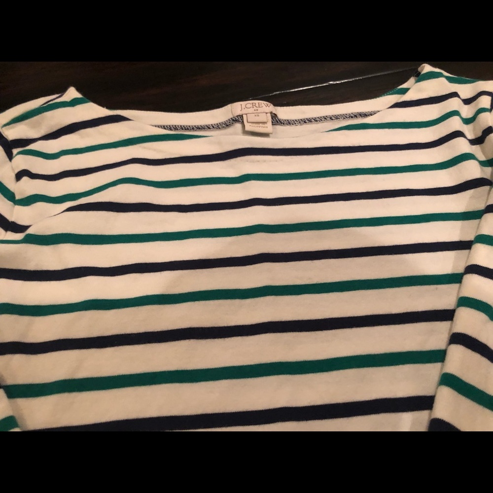 J Crew Long sleeve cotton top XS